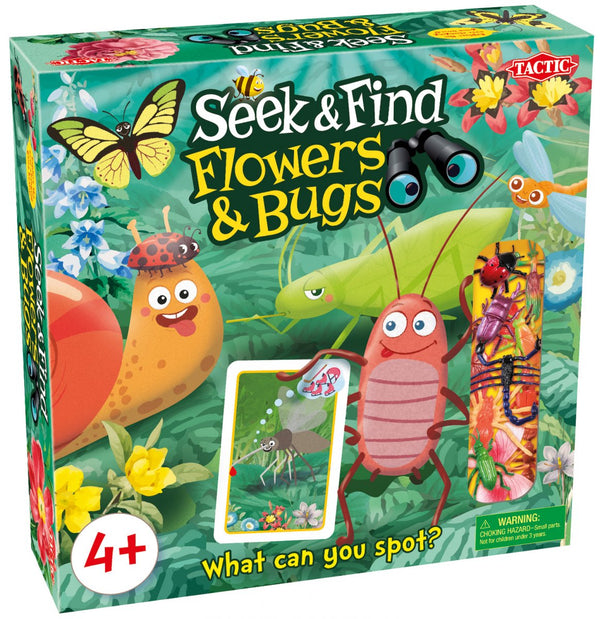 Seek and Find: Flowers and Bugs