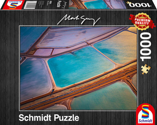 Puzzle - Schmidt Spiele - Mark Gray: Pastels (1000 Pieces)