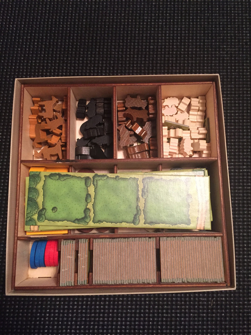 Eightbit Wood - Agricola All Creatures Big and Small Box Organizer