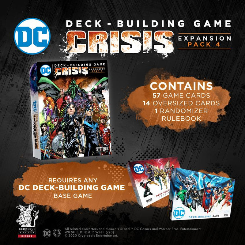 DC Comics Deck-Building Game: Crisis Expansion Pack 4