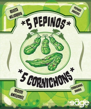 5 Pepinos / 5 Cornichons (aka Fünf Gurken) (French Import)