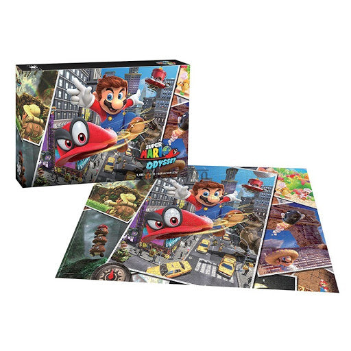Puzzle - USAopoly - Super Mario "Odyssey Snapshots" (1000 Pieces)