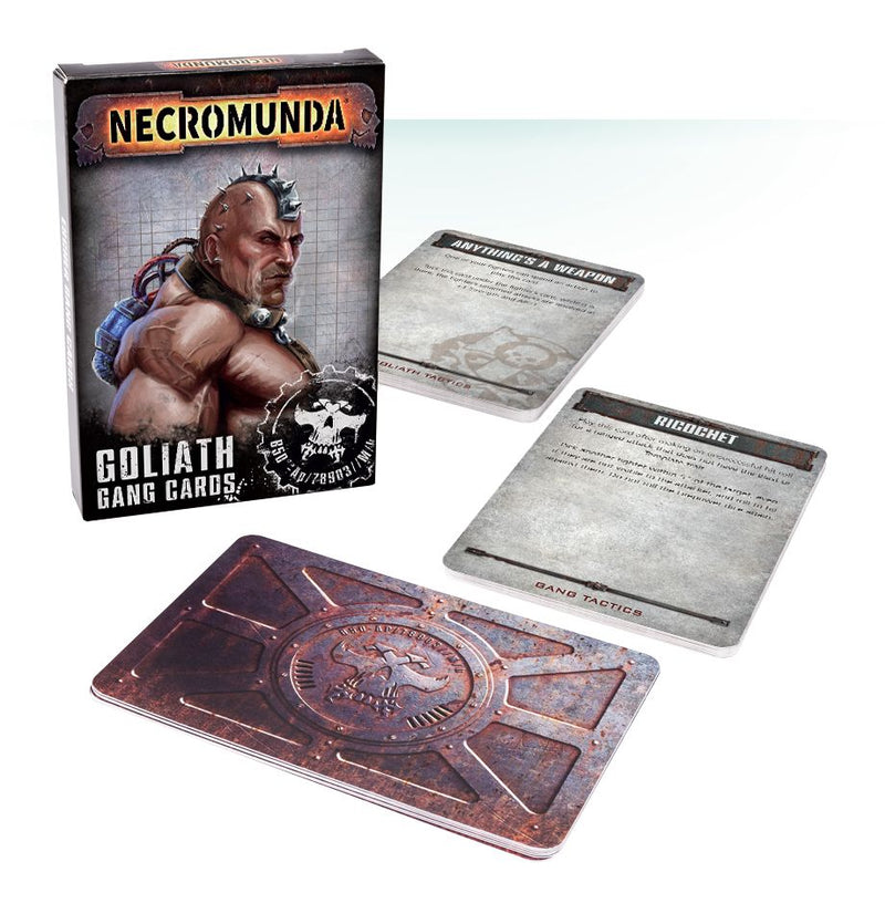 Games Workshop - Necromunda: Underhive - Goliath Gang Cards