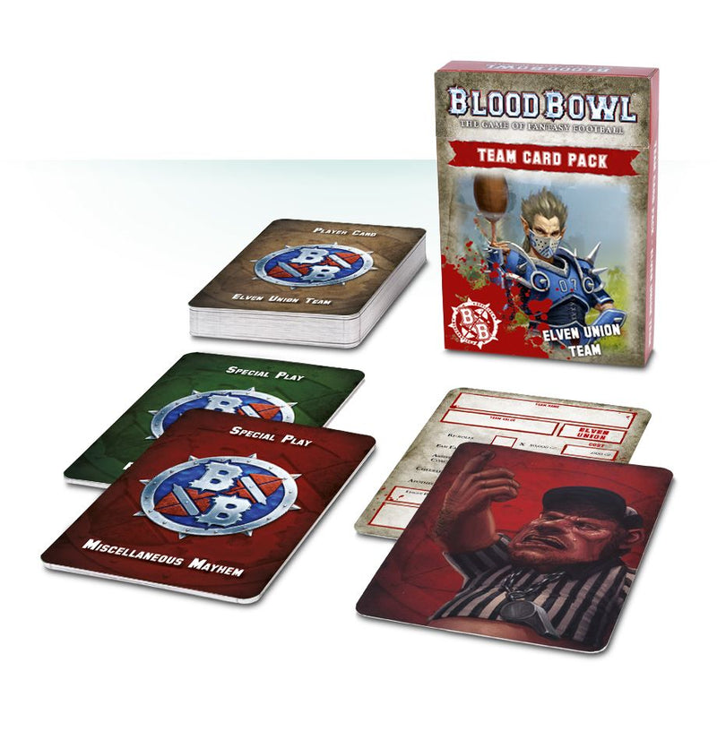 Games Workshop - Blood Bowl Team Card Pack: Elven Union
