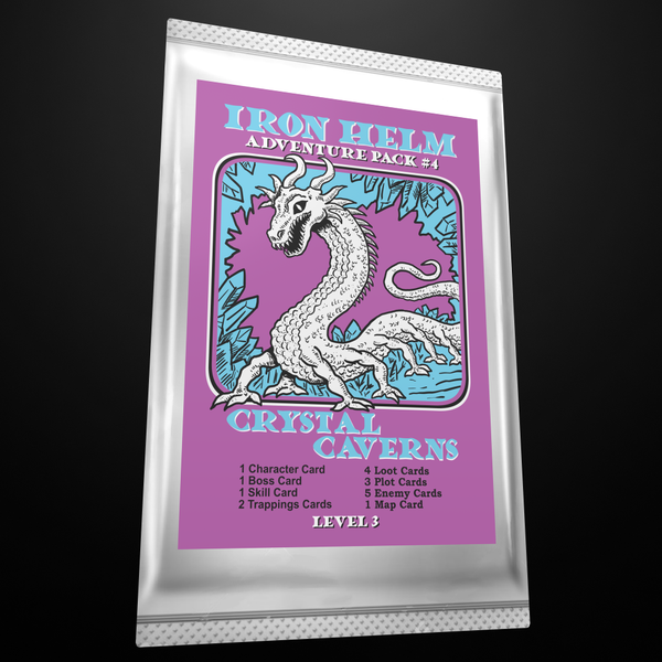 Iron Helm: Adventure Pack #4 – Crystal Caverns