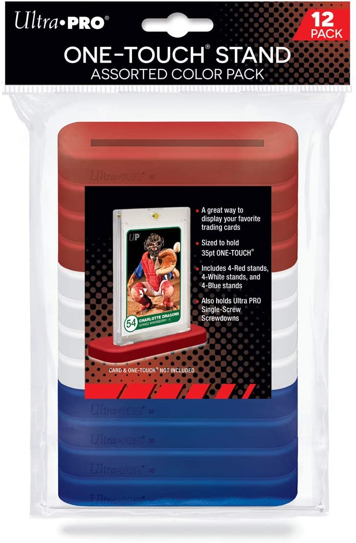 Ultra Pro One-Touch Stand - 12 Pack Assorted color