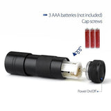 Space Roller Dice - 9 LED Ultra Violet Blacklight Flashlight