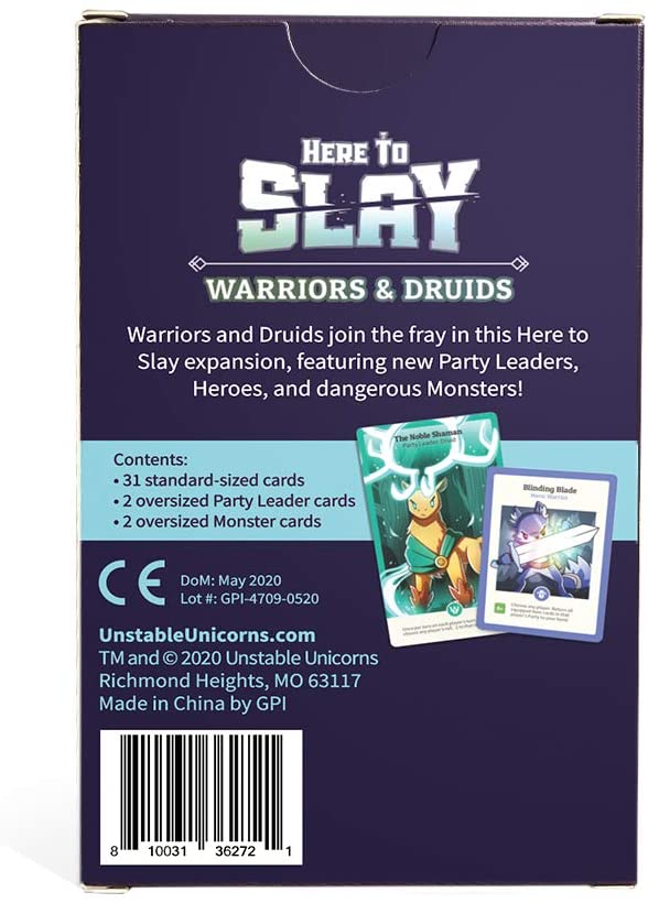 Here to Slay: Warriors and Druids Expansion Pack