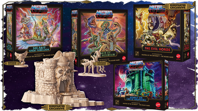 Masters of the Universe: The Board Game – Clash for Eternia (Gameplay All-in Bundle Pledge)