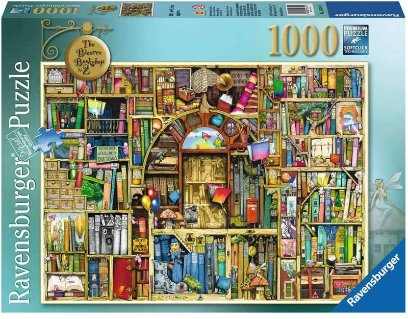 Puzzle - Ravensburger - Bizarre Bookshop 2 (1000 Pieces)