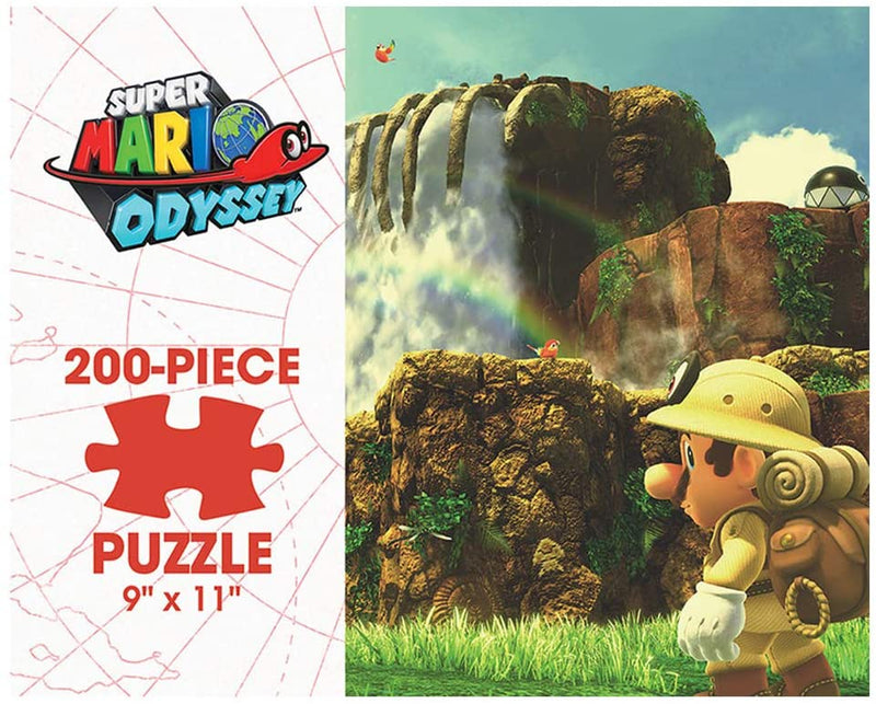 Puzzle - USAopoly - Mario Odyssey - Cascade Kingdom (200 Pieces)