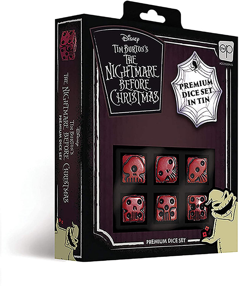 Disney Tim Burton’s The Nightmare Before Christmas Premium 6PC Dice Set