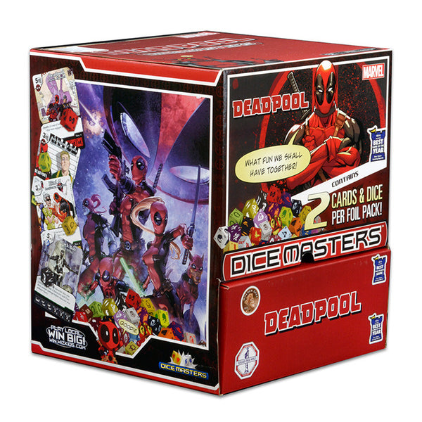 Marvel Dice Masters - Deadpool 90 Count Gravity Feed (Includes Promo)