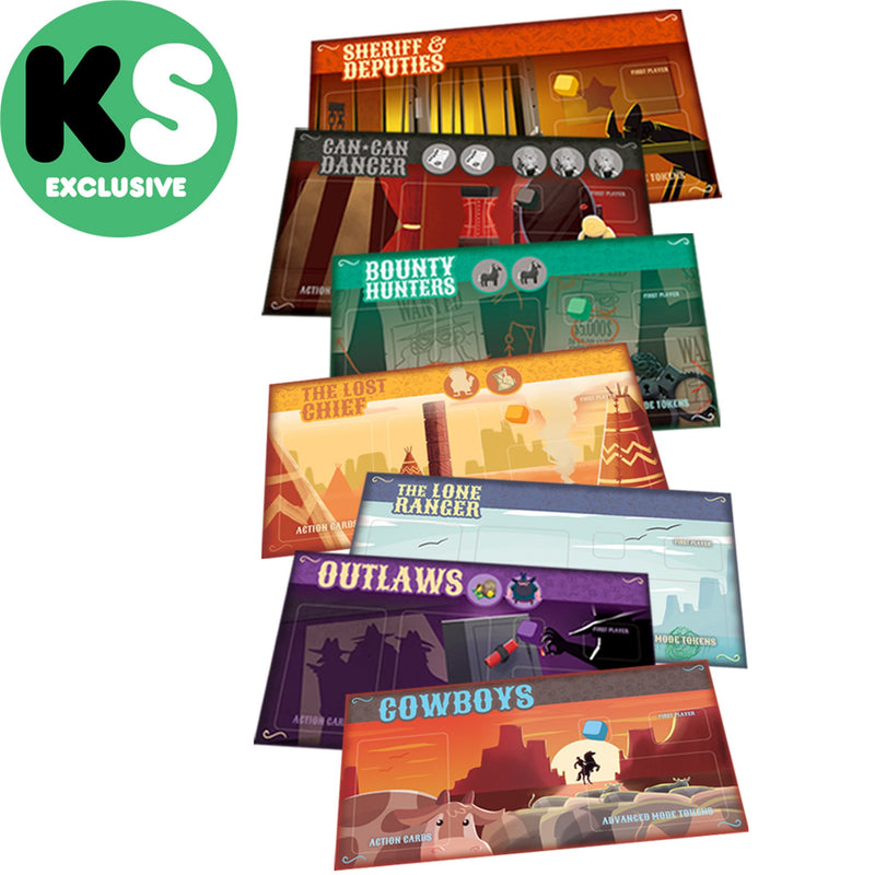 Cactus Town (Kickstarter SHERIFF Deluxe Edition + 3 EXPANSIONS)