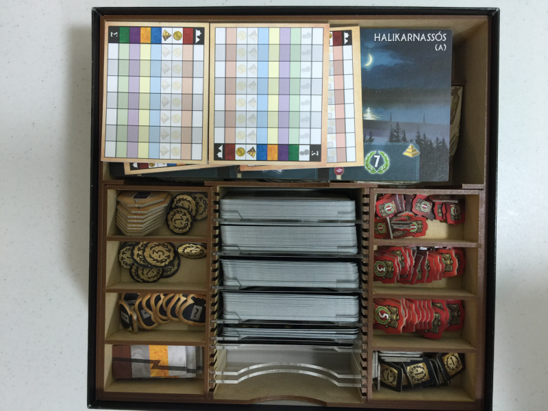 Go7 Gaming - 7WONDERS-001 Insert for 7 Wonders 1st Edition + Expansions