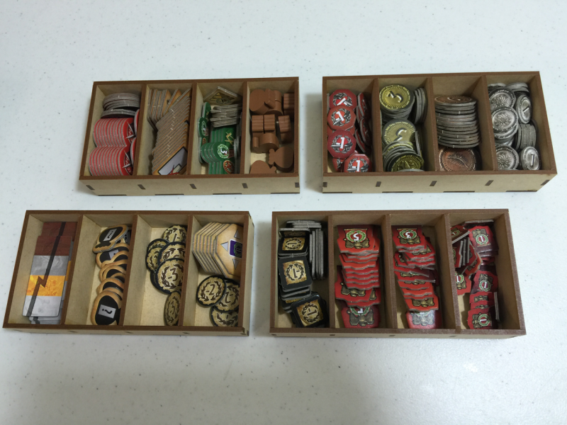 Go7 Gaming - 7WONDERS-001 Insert for 7 Wonders 1st Edition + Expansions