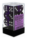 Chessex - Translucent: 12D6 Purple / White