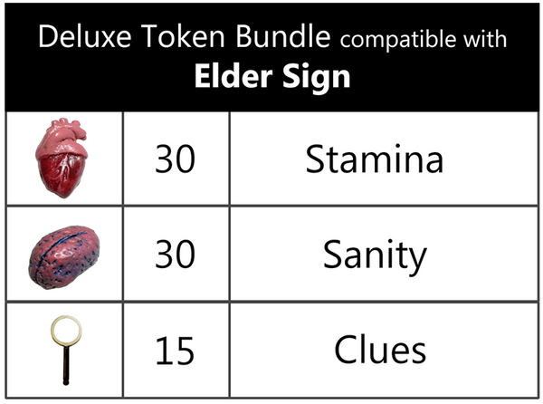 Top Shelf Gamer - Deluxe Token Bundle compatible with Elder Sign