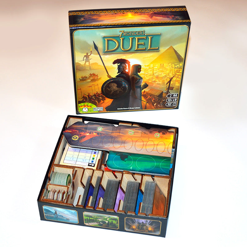 Laserox - Dueling Wonders (Compatible with 7 Wonders: Duel and the Pantheon Expansion)