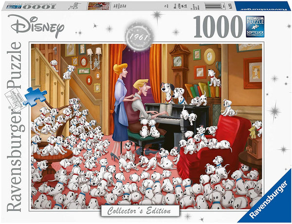Puzzle - Ravensburger  - Disney Collector's Edition: 101 Dalmations (1000 Pieces)