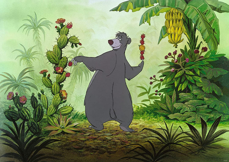 Puzzle - Ravensburger - Disney Treasures from The Vault: Baloo (1000 pieces)