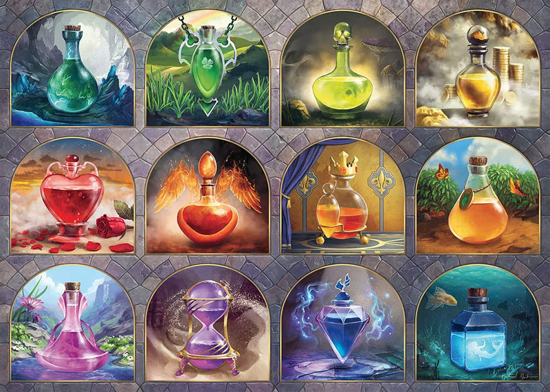 Puzzle - Ravensburger - Magical Potions (1000 Pieces)