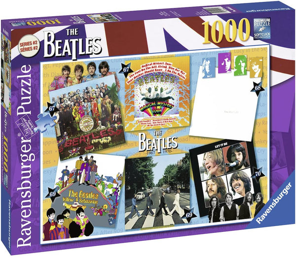 Puzzle - Ravensburger - The Beatles: Albums 1967-1970 (1000 Pieces)