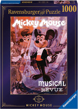 Puzzle - Ravensburger - Disney Treasures from The Vault: Mickey Mouse Musical Conductor (1000 pieces)