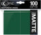 Ultra Pro - PRO-Matte Eclipse 100ct Matte Standard Deck Protectors Sleeves: Forest Green