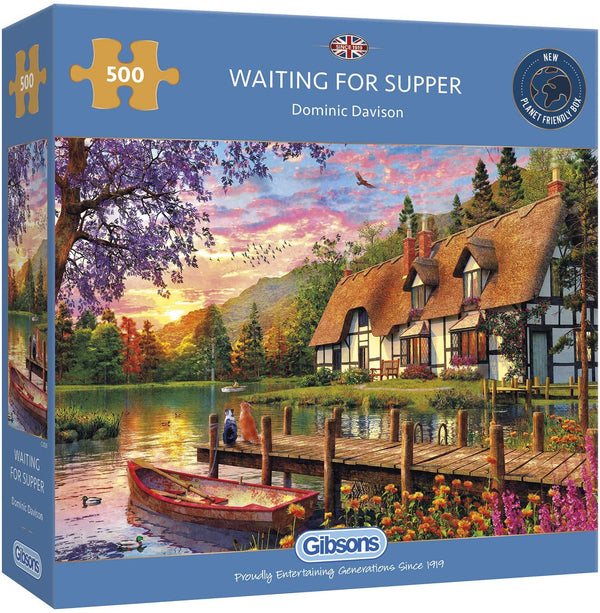 Puzzle - Gibsons - Waiting for Supper (500 Pieces)