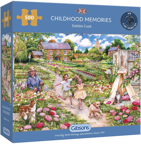 Puzzle - Gibsons - Childhood Memories (500 Pieces)