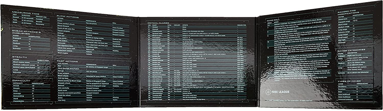 Alien RPG - GM Screen
