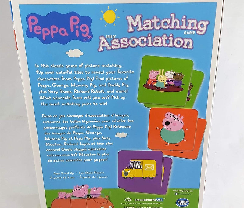 Matching Game - Peppa Pig