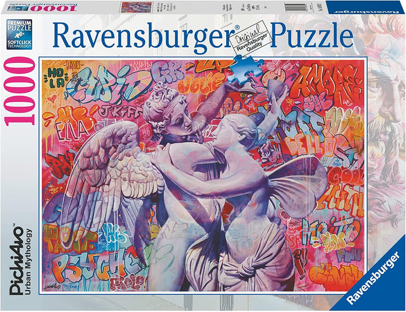 Puzzle - Ravensburger - Cupid and Psyche in Love (1000 pieces)