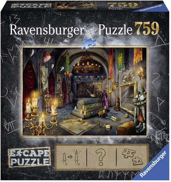 Puzzle - Ravensburger - Escape Puzzle: Vampire's Castle (759 Pieces)