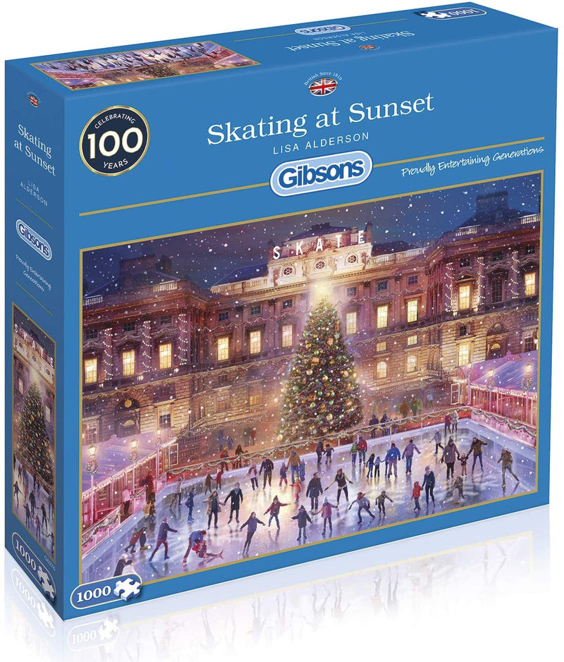 Puzzle - Gibsons - Skating at Sunset (1000 Pieces)