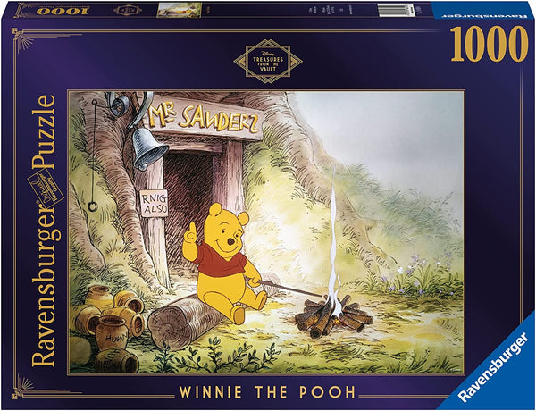 Puzzle - Ravensburger - Disney Treasures from The Vault: Winnie The Pooh (1000 pieces)