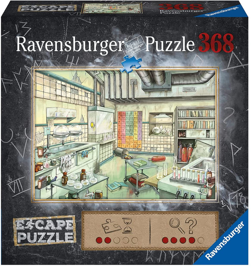 Puzzle - Ravensburger - Escape: The Laboratory (368 Pieces)