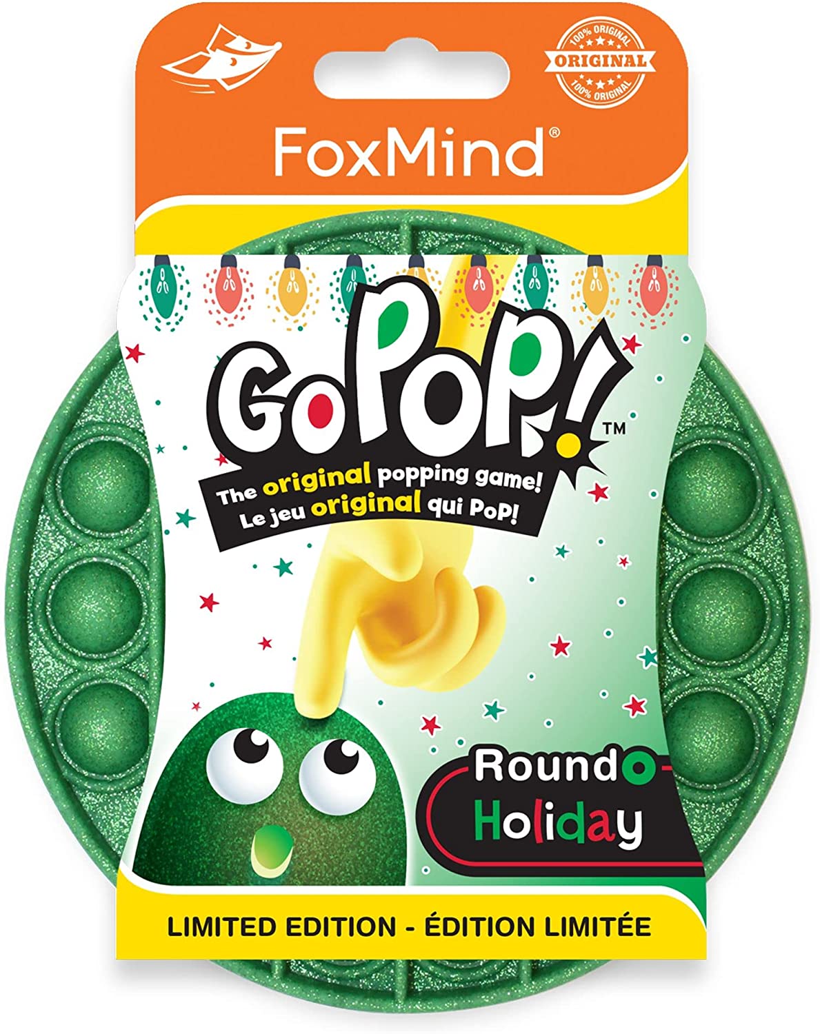 Go Pop! Roundo Limited Edition: Green Glitter