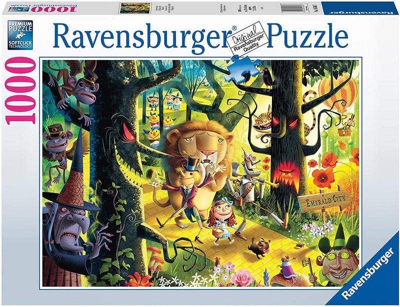 Puzzle - Ravensburger - Lions, Tigers & Bears, Oh My! (1000 Pieces)