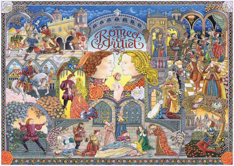 Puzzle - Ravensburger - Romeo and Juliet (1000 Pieces)