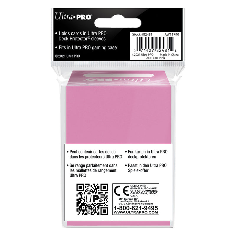 Ultra Pro - PRO 80+ Deck Box: Pink