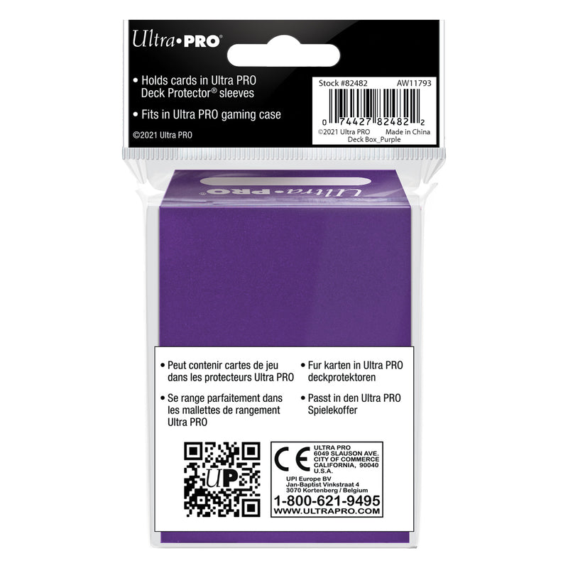 Ultra Pro - PRO 80+ Deck Box: Purple
