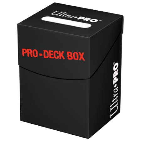 Ultra Pro - PRO 100+ Black Deck Box