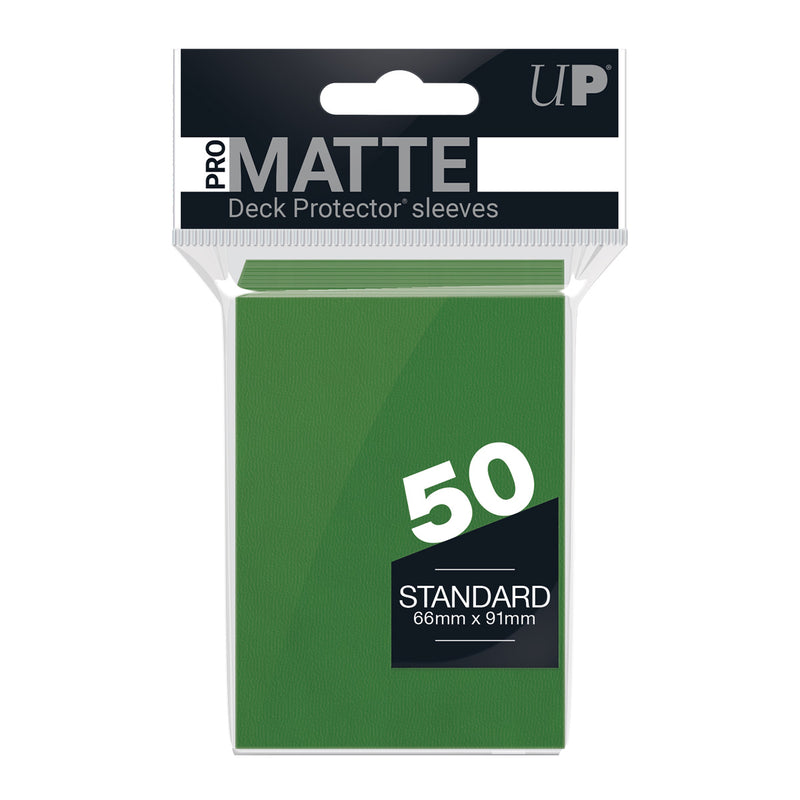 Ultra Pro - PRO-Matte 50ct Standard Deck Protector® sleeves: Green