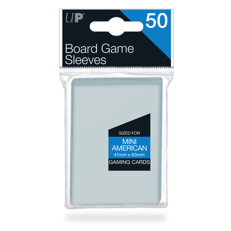 Ultra Pro - Mini American Size Board Game Sleeves (50ct) for 41mm X 63mm Cards