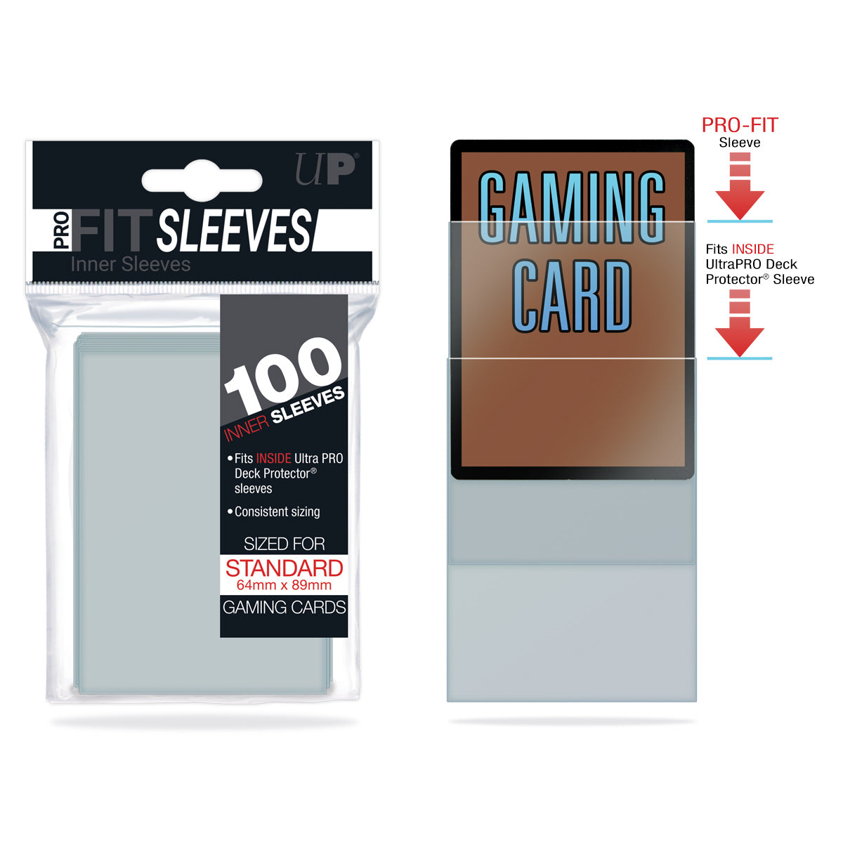 Ultra Pro - PRO-Fit 100ct Standard Size Deck Protectors