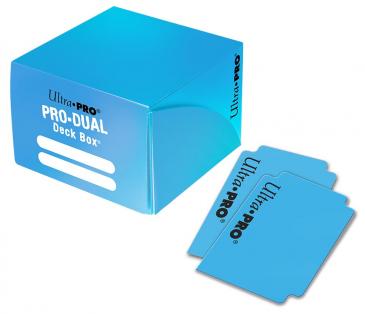 Ultra Pro - PRO Dual Standard Light Blue Deck Box (180)