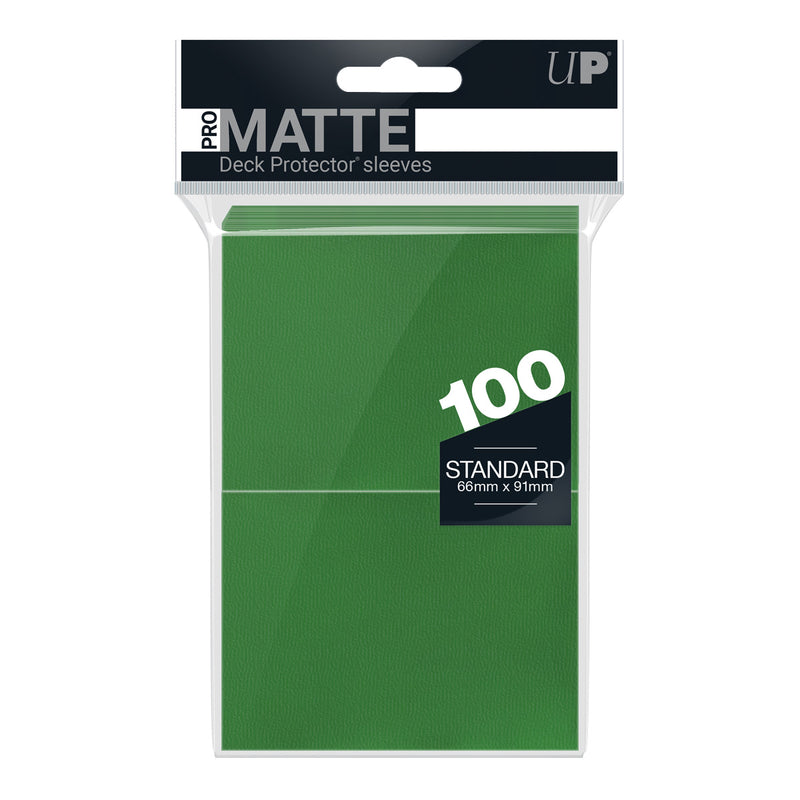 Ultra Pro - PRO-Matte 100ct Standard Deck Protector® sleeves: Green