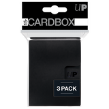 Ultra Pro - PRO 15+ Card Boxes 3-pack: Black